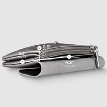 Cargar imagen en el visor de la galería, Italian Genuine Metallic Suede Wallet | Assisi
