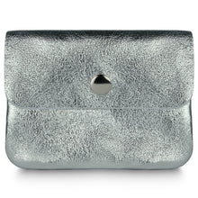 Cargar imagen en el visor de la galería, Italian Genuine Metallic Suede Wallet | Assisi
