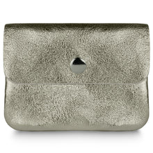 Cargar imagen en el visor de la galería, Italian Genuine Metallic Suede Wallet | Assisi
