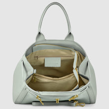 Cargar imagen en el visor de la galería, Italian Genuine Suede &amp; Full-Grain Leather Top-Handle Bag | Forlì

