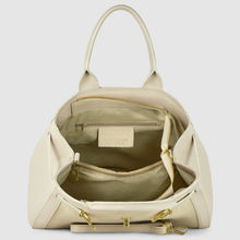 Cargar imagen en el visor de la galería, Italian Genuine Suede &amp; Full-Grain Leather Top-Handle Bag | Forlì
