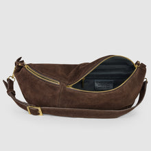 Load image into Gallery viewer, Italian Genuine Suede Crossbody Bag | Genova
