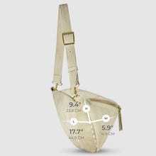 Load image into Gallery viewer, Italian Genuine Suede Crossbody Bag | Genova
