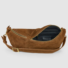 Load image into Gallery viewer, Italian Genuine Suede Crossbody Bag | Genova
