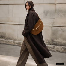 Load image into Gallery viewer, Italian Genuine Suede Crossbody Bag | Genova

