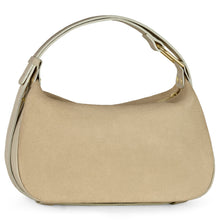 Charger l'image dans la galerie, Italian Genuine Suede &amp; Full-Grain Leather Crossbody Bag | Cremona
