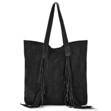 Load image into Gallery viewer, Italian Genuine Suede Tote Bag | Como
