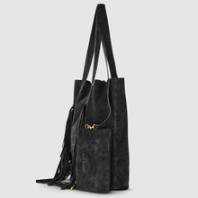 Load image into Gallery viewer, Italian Genuine Suede Tote Bag | Como
