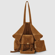 Load image into Gallery viewer, Italian Genuine Suede Tote Bag | Como
