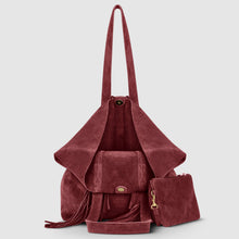 Load image into Gallery viewer, Italian Genuine Suede Tote Bag | Como
