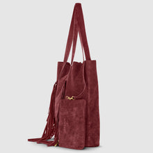 Load image into Gallery viewer, Italian Genuine Suede Tote Bag | Como
