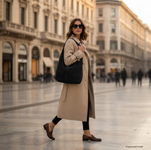 Charger l'image dans la galerie, Italian Genuine Suede Hobo Bag | Palermo
