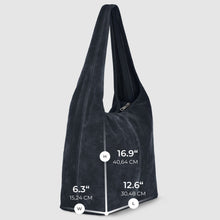 Charger l'image dans la galerie, Italian Genuine Suede Hobo Bag | Palermo
