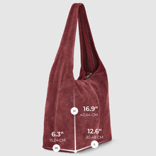 Charger l'image dans la galerie, Italian Genuine Suede Hobo Bag | Palermo
