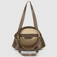 Load image into Gallery viewer, Italian Genuine Suede &amp; Full-Grain Leather Tote Bag | Varese
