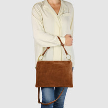 Charger l'image dans la galerie, Italian Genuine Suede Shoulder Bag | Modena
