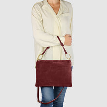 Charger l'image dans la galerie, Italian Genuine Suede Shoulder Bag | Modena
