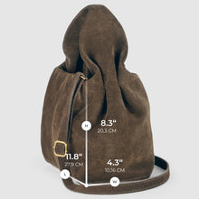 Cargar imagen en el visor de la galería, Italian Genuine Suede Shoulder Bag | Ferrara
