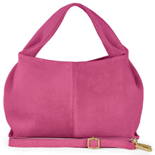 Cargar imagen en el visor de la galería, Italian Genuine Suede Shoulder Bag | Ferrara

