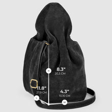 Cargar imagen en el visor de la galería, Italian Genuine Suede Shoulder Bag | Ferrara
