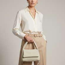 Cargar imagen en el visor de la galería, Italian Genuine Suede Top-Handle Bag | Ravenna
