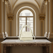 Cargar imagen en el visor de la galería, Italian Genuine Suede Top-Handle Bag | Ravenna
