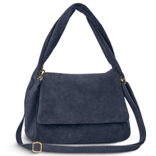 Cargar imagen en el visor de la galería, Italian Genuine Suede Top-Handle Bag | Ravenna

