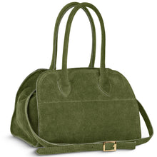 Load image into Gallery viewer, Italian Genuine Suede Top-Handle Bag | Novara
