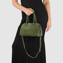 Load image into Gallery viewer, Italian Genuine Suede Top-Handle Bag | Novara
