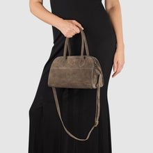 Load image into Gallery viewer, Italian Genuine Suede Top-Handle Bag | Novara
