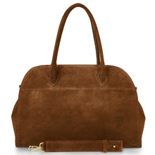 Charger l'image dans la galerie, Italian Genuine Suede Top-Handle Bag | Cuneo
