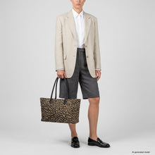 Charger l'image dans la galerie, Italian Genuine Suede &amp; Full-Grain Leather Tote Bag | Bologna
