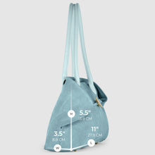 Charger l'image dans la galerie, Italian Genuine Suede &amp; Full-Grain Leather Tote Bag | Bologna
