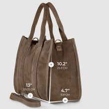 Cargar imagen en el visor de la galería, Italian Genuine Suede Tote Bag | Brianza
