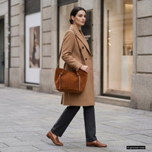 Charger l'image dans la galerie, Italian Genuine Suede Tote Bag | Rovigo
