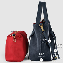 Charger l'image dans la galerie, Italian Genuine Suede Tote Bag | Rovigo
