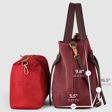 Charger l'image dans la galerie, Italian Genuine Suede Tote Bag | Rovigo
