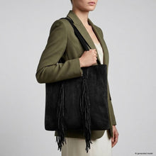 Load image into Gallery viewer, Italian Genuine Suede Tote Bag | Como
