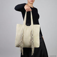 Load image into Gallery viewer, Italian Genuine Suede Tote Bag | Como
