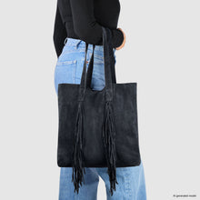 Load image into Gallery viewer, Italian Genuine Suede Tote Bag | Como
