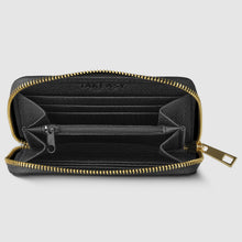 Load image into Gallery viewer, Italian Genuine Woven-Embossed Metallic Suede Wallet | Pesaro
