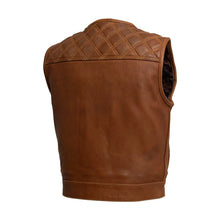 Load image into Gallery viewer, Concealed Carry Pockets Motorcycle leather Vest
