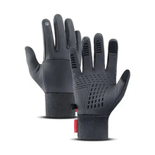 Load image into Gallery viewer, Touch Cold Waterproof Gloves for outdoor activities, featuring soft fleece and waterproof construction, ideal for skiing and motorcycling.
