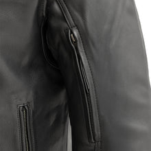 Charger l'image dans la galerie, Men's Racer Motorcycle Leather Jacket
