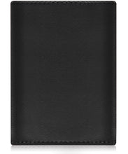 Charger l'image dans la galerie, Genuine Leather Trifold Wallet – Flip-Up Dual ID Windows, RFID Blocking
