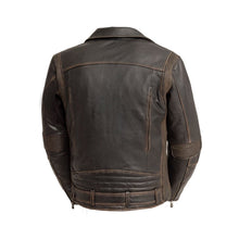 Cargar imagen en el visor de la galería, Wrath Men's Motorcycle Leather Jacket
