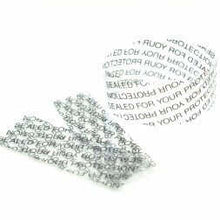 Load image into Gallery viewer, Clear REED shrink bands with tamper message &#39;Sealed for Your Protection&#39; for 42-48mm caps, 250 units
