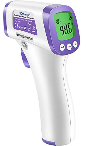 eZthings Non-Contact Forehead Thermometer for Medical