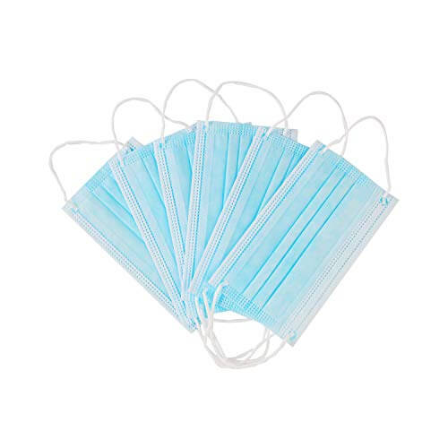 eZthings Professional Crafts Face Mask Cover - Soft, comfortable, premium quality, non-woven fabric, blue masks for arts and crafts.
