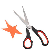 Load image into Gallery viewer, eZthings multipurpose scissors set cutting orange paper star for crafts and office projects
